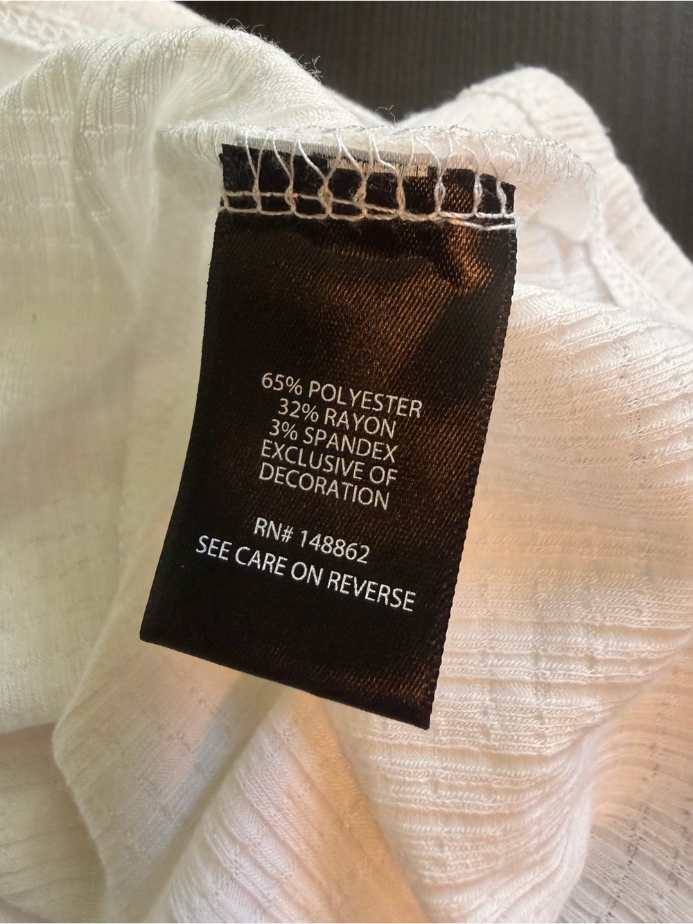 torrid White Ribbed Tank Top - Picture 13 of 14